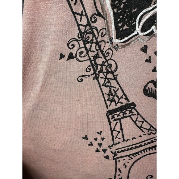 Vintage Y2K Fairy Grunge Baby Doll Tank Top Lace Back Medium Whimsigoth Pink - Picture 9 of 10